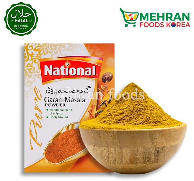 National Garam Masala Powder 가람 마살라 퍼우더, 1개, 200g
