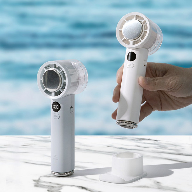 AIREN 신형 휴대용 선풍기 손풍기 날개없는선풍기, 블루