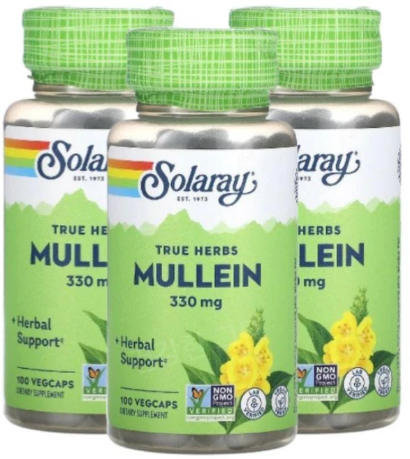 솔라레이 뮬레인 330mg 100베지 캡슐, 100정, 3개 - 쿠팡