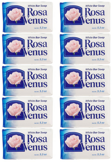 로사 비너스 목욕비누 화이트 150g. 10개 미용비누 세안비누, 150g, 10개입