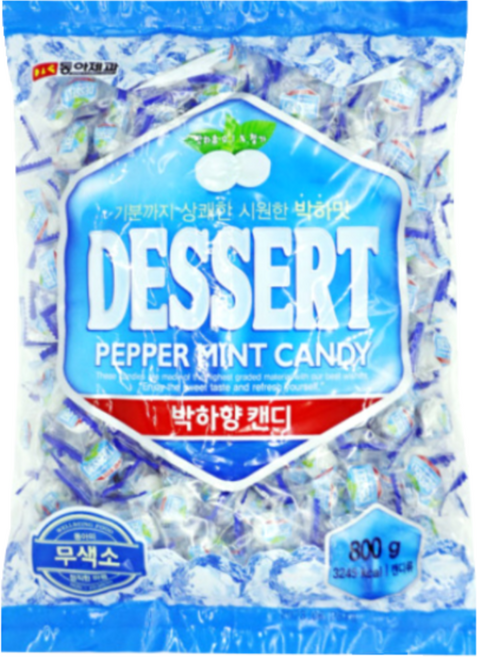 동아제과 박하향캔디 800g, 1개