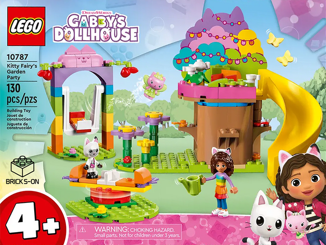 레고 개비의 매직 하우스 요정냥의 가든 파티 10787, 혼합색상, 1개