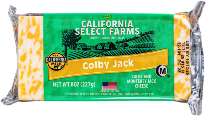 퍼시픽 미국 블럭치즈 와인안주 카프레제 콜비잭, 4개, 227g