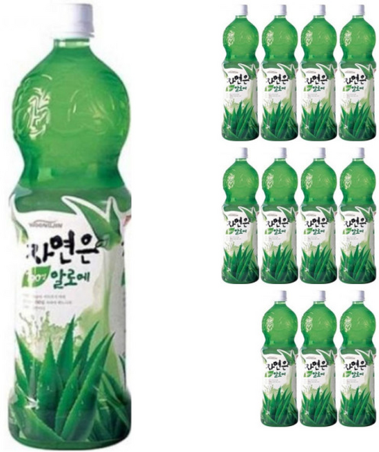 웅진식품 자연은 알로에, 1.5L, 12개