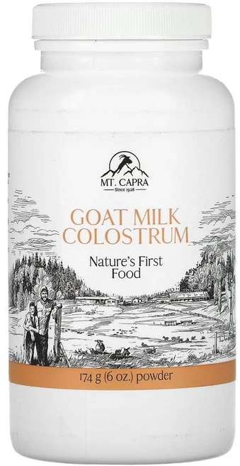 마운틴 카프라 네덜란드 산양유 초유 단백질 파우더 분말 174g 면역글로블린 팔레오 케토, 1개, 1개 - 쿠팡