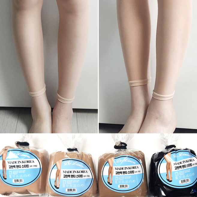 여성 UV차단 실속벌크스타킹 골프스타킹 가을팬티스타킹 5매