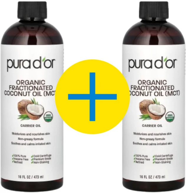 퓨라도르 MCT 코코넛 오일 473ml 2개 - 쿠팡