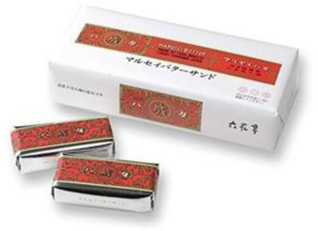 Rokkatei 롯카테이 마루세이 버터 샌드 10개 3팩, 3개