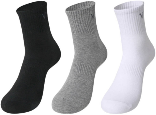 100% 천연 순면 국산 땀흡수 남성 봄 유니키 중목양말 세트