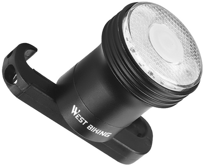 시그니처베이지 C타입 레인보우 자전거 후미등 YPZ383, 1개, 혼합색상