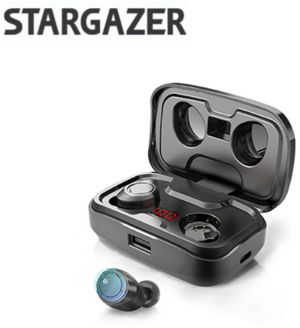 스타게이저 하이엔드 블루투스 무선 이어폰, STG-X10, 블랙