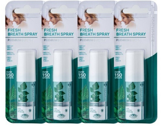 덴티스테 후레쉬 브레스 스프레이 15ml 4개
