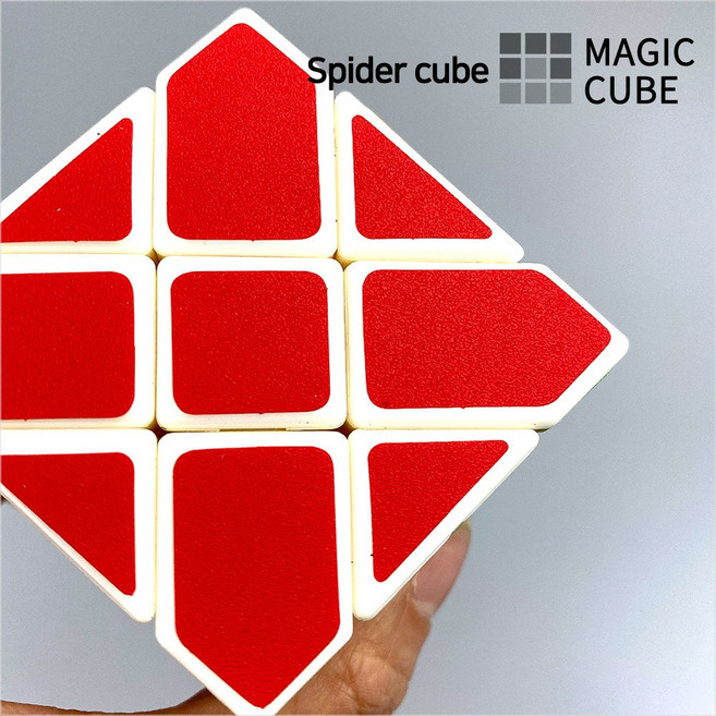 큐브 신기한 에디슨 매직 스파이더큐브 부드러운 두뇌발달 집중력 퍼즐 보드게임 장난감, 단품, 1개