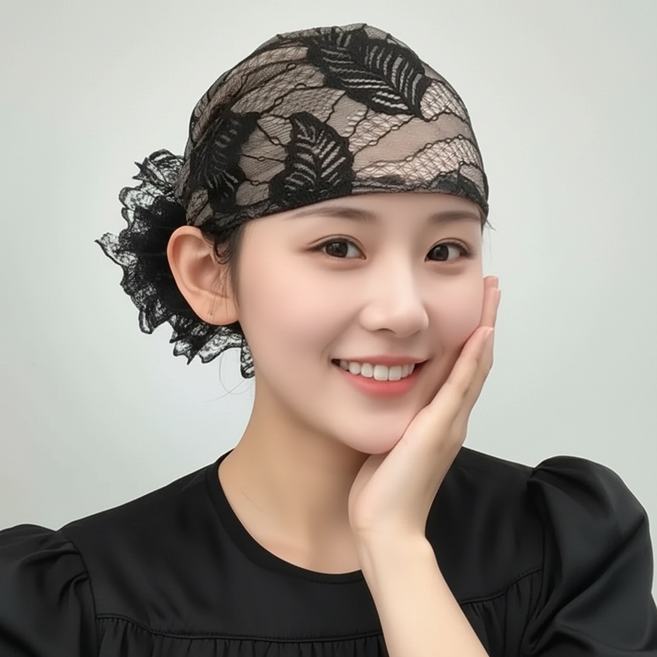 SODAM ANNA 주방모자 두건모자 여성두건