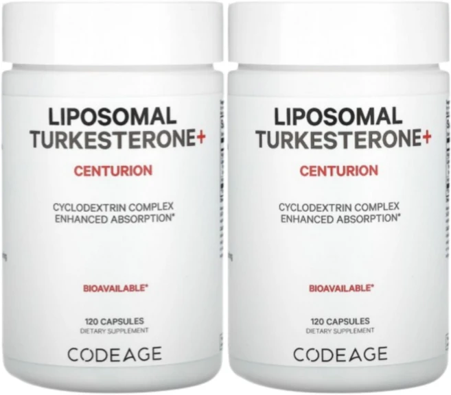 코드에이지 Turkesterone 플러스 리포소말 투르케스테론 플러스 센추리온 허브 포뮬러, 2개, 120정 - 쿠팡