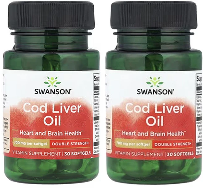 스완슨 대구 간유 30소프트젤, 2개, 30정 - 쿠팡