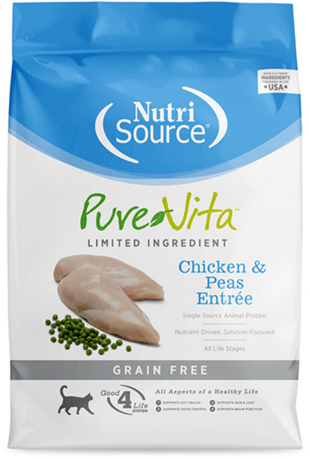 퓨어비타 캣 그레인프리 고양이사료 5.44kg (치킨), 1개, 닭