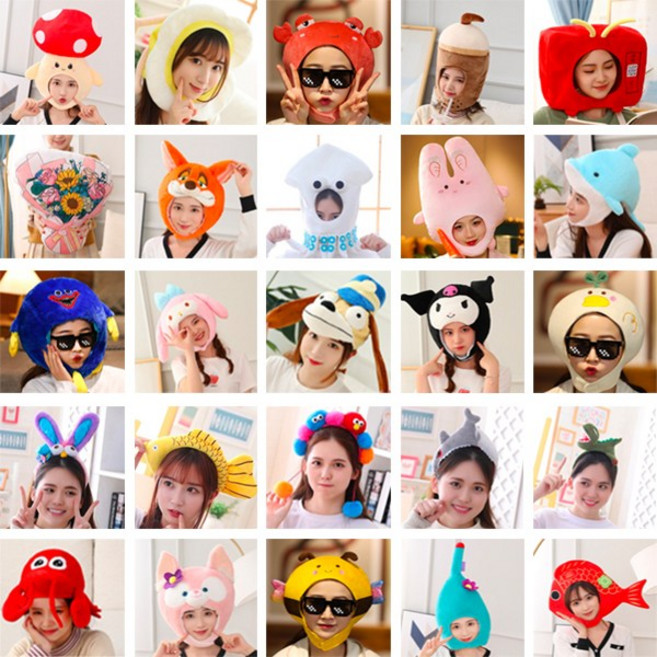111종류 사진관 납품 동물모자 파티 놀이공원 머리띠 5시전 당일발송, 02. 개구리, 1개