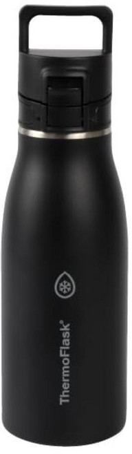 0.5L [타케야 공식] 서모 플라스크 트래블 블랙 수통 보온 보냉 스테인리스, 1개