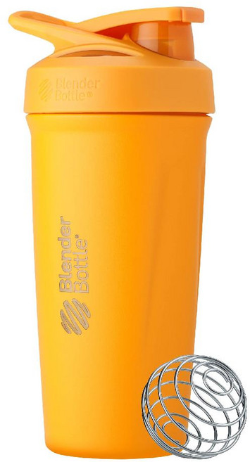 블렌더 보틀 스트라다 셰이커 물통 스테인레스 24온스, 망고, 1개