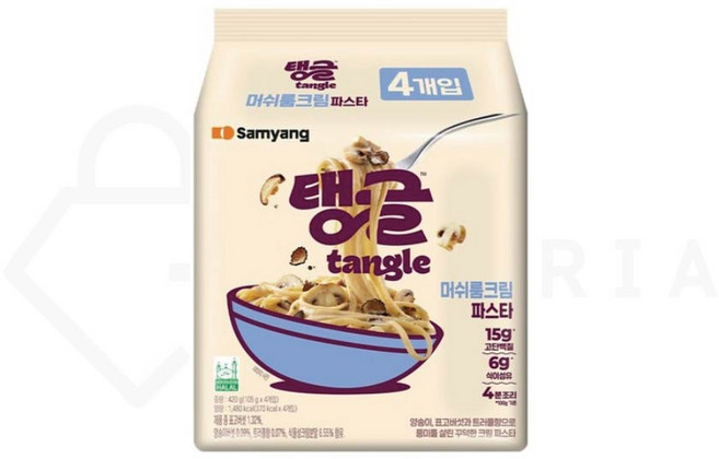 tangle 머쉬룸 크림파스타 105g, 6개