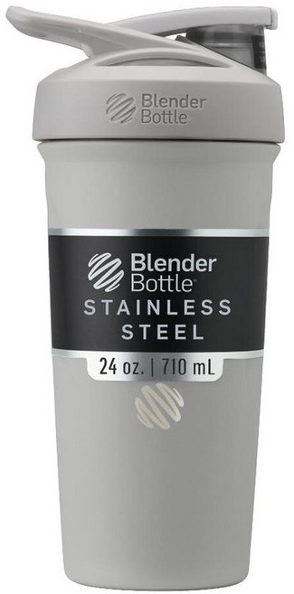 블렌더보틀 스트라다 스테인레스 보틀 710ml 블랙, Grey