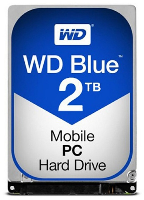 [Western Digital] MOBILE BLUE HDD 2TB WD20SPZX (2.5HDD/ SATA3/ 5400rpm/ 128MB/ 7mm/ SMR)