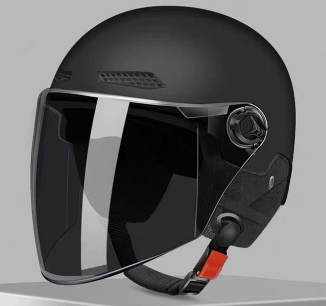 Starrysea 조절 가능 충격흡수 자전거헬멧 안전 헬멧 통풍안전모 봄 겨울헬멧, 블랙B, 1개