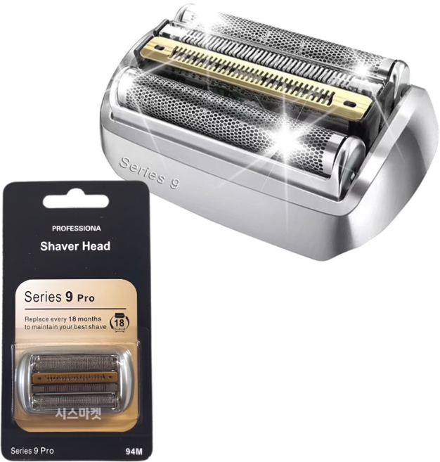9291cc 브라운면도기 9 날망 헤드 면도기날 시리즈9 92S 92M 92B 호환용 교체용