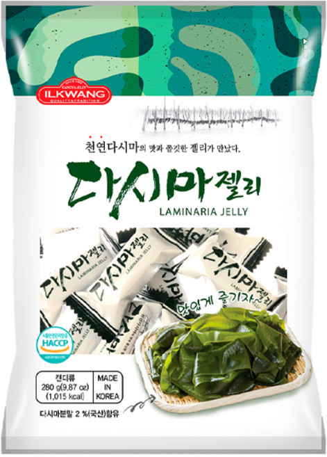 다시마 제리 280g 젤리, 1개