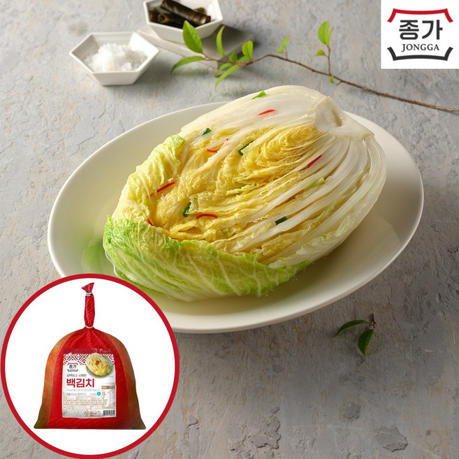 종가 백김치 3kg 1개, 1