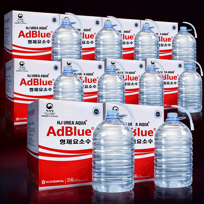 자재스토어 국산 요소수 10리터 독일인증 애드블루 디젤 +자바라세트, 10세트, 10L