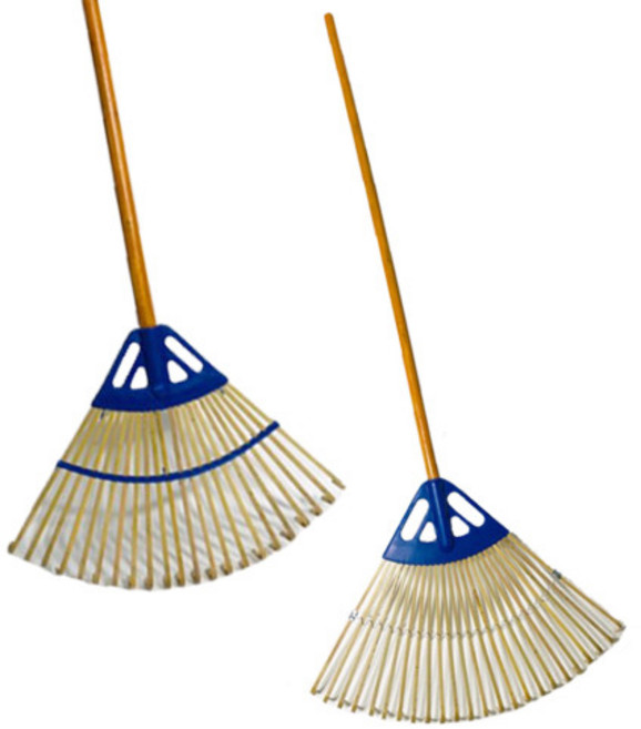 (용물상)가벼운 대나무 갈퀴 낙엽청소 농사용 (대), 1개