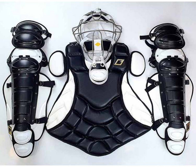 골드이스트 울트라라이트 포수장비세트 (검+백), 1개