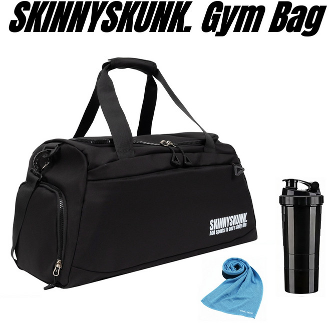 스키니스컹크 헬스 가방 더플백 운동 축구 복싱 더블백 신발분리