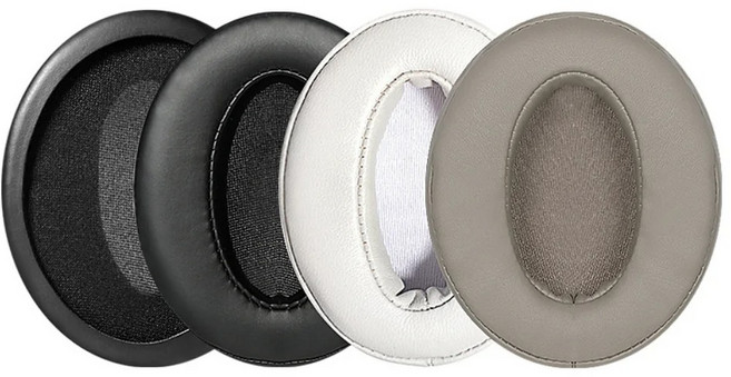 젠하이저 HD450BT 호환 이어패드 커버 캡 솜 HD450BTNC HD440BT HD430 HD350 HD400S HD458BT, 블랙 1쌍, 1개