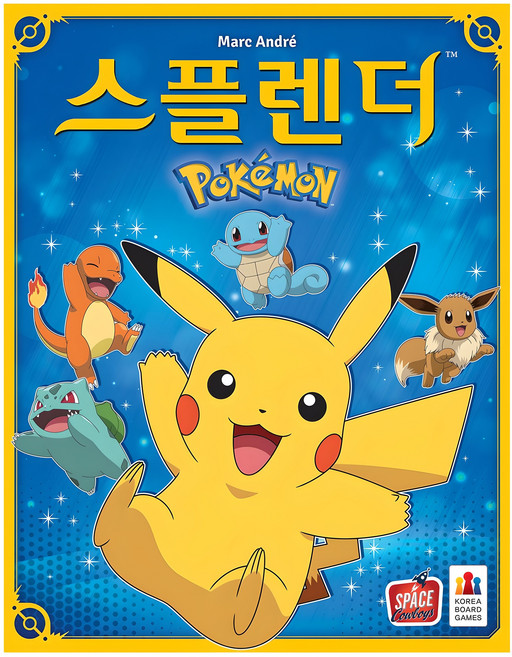 코리아보드게임즈 스플렌더 포켓몬 보드게임, 1개, 혼합색상