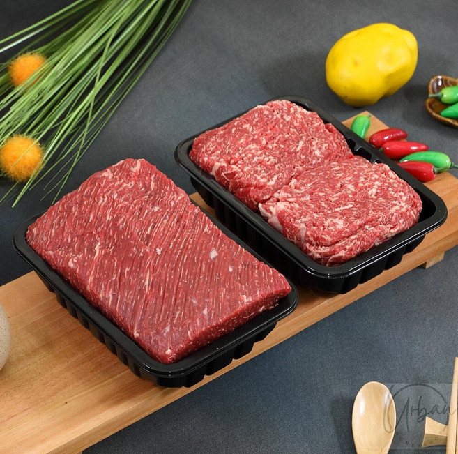 어반꿀샵 대관령한우 알뜰세트 3호(1.2KG) 맛있는한우, 1개