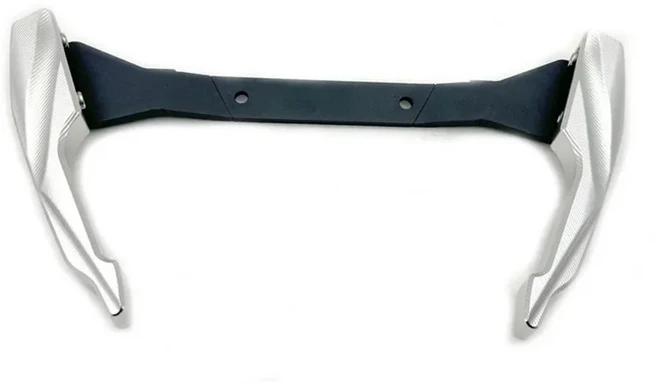 Fit Benelli 502C C 오토바이 액세서리 뒷좌석 팔걸이 브래킷 난간 승객, 03 silver