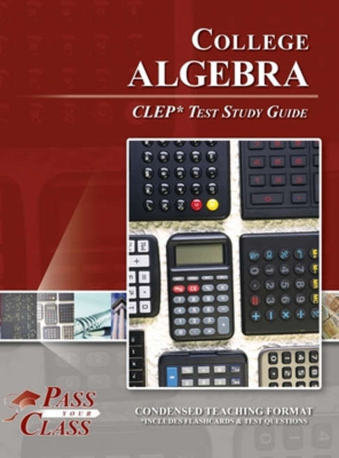 (영문도서) College Algebra CLEP Test Study Guide Hardcover, Breely Crush Publishing, English, 9798890060693