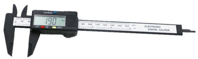 도매토피아 디지털 캘리퍼스 블랙, 1개