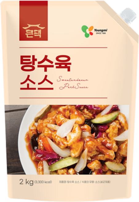 영미 큰댁 탕수육소스, 4개, 2kg