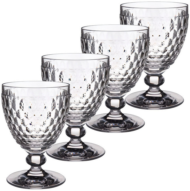 빌레로이앤보흐 보스톤 와인 고블렛, 투명, 4개