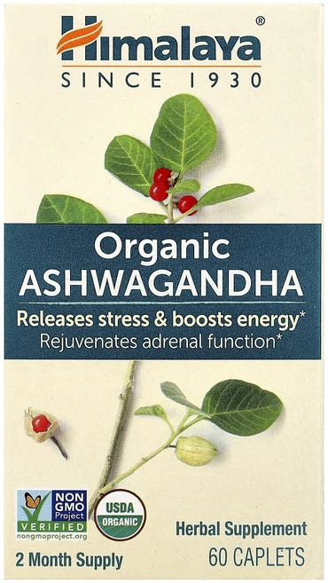 Himalaya 아슈와간다 60정, 1개 - 쿠팡