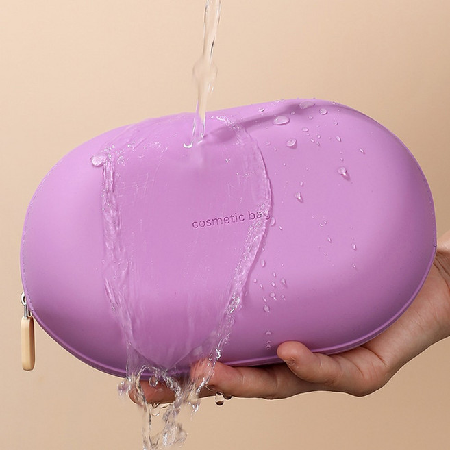 실리콘 방수 화장품 파우치 말랑말랑 여행용 세면도구 수납 가방