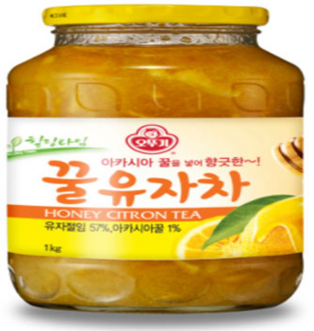 오뚜기 꿀유자차, 1kg, 1개입, 1개