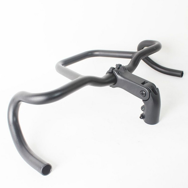 자전거 핸들바 에어로바 드롭바 초경량 번치 클램프, 1개, 알루미늄 합금 조절 가능한 핸들 세트