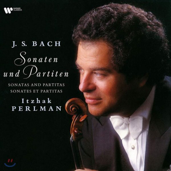 [LP] Itzhak Perlman 바흐: 무반주 바이올린 소나타와 파르티타 (J.S. Bach: Complete Sonatas & Partitas) [3LP], Warner Classics, 음반/DVD