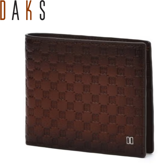 닥스 남성 반지갑 브라운 그라데이션 천연 소가죽 남친 선물