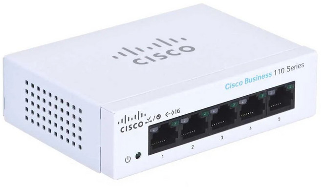 시스코 5포트 스위칭허브 CBS110-5T-D, CBS110-5T-D /CBS110  5 Gigabit, 1개